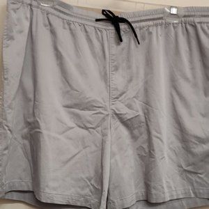 Nordstrom Open Edit women's grey silk shorts nwt